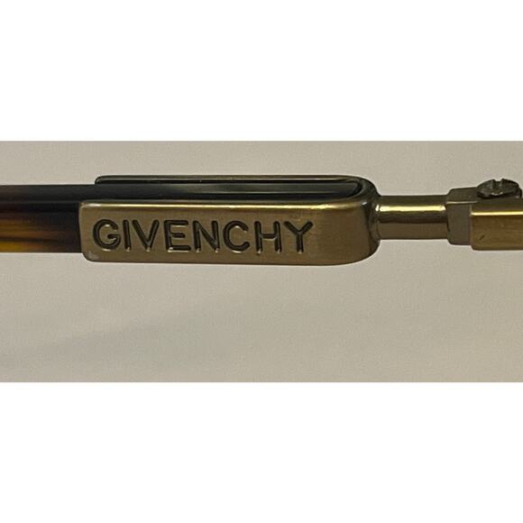 Givenchy Eyeglasses Frame France 1022 002 50-20-135 Bronze Half Rim - Picture 5 of 9